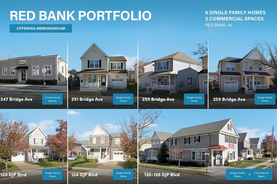 Red Bank Westside Portfolio - 1.14 Acres portefeuille de 6 biens à vendre sur LoopNet.fr - Photo de l’immeuble – Image 1 sur 9