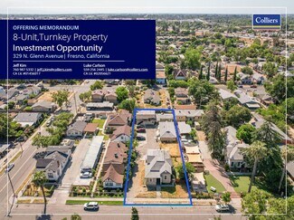 Plus de détails pour 329 N Glenn Ave, Fresno, CA - Logement à vendre