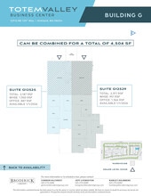 12509-12523 130th Ln NE, Kirkland, WA à louer Plan d’étage– Image 1 sur 2