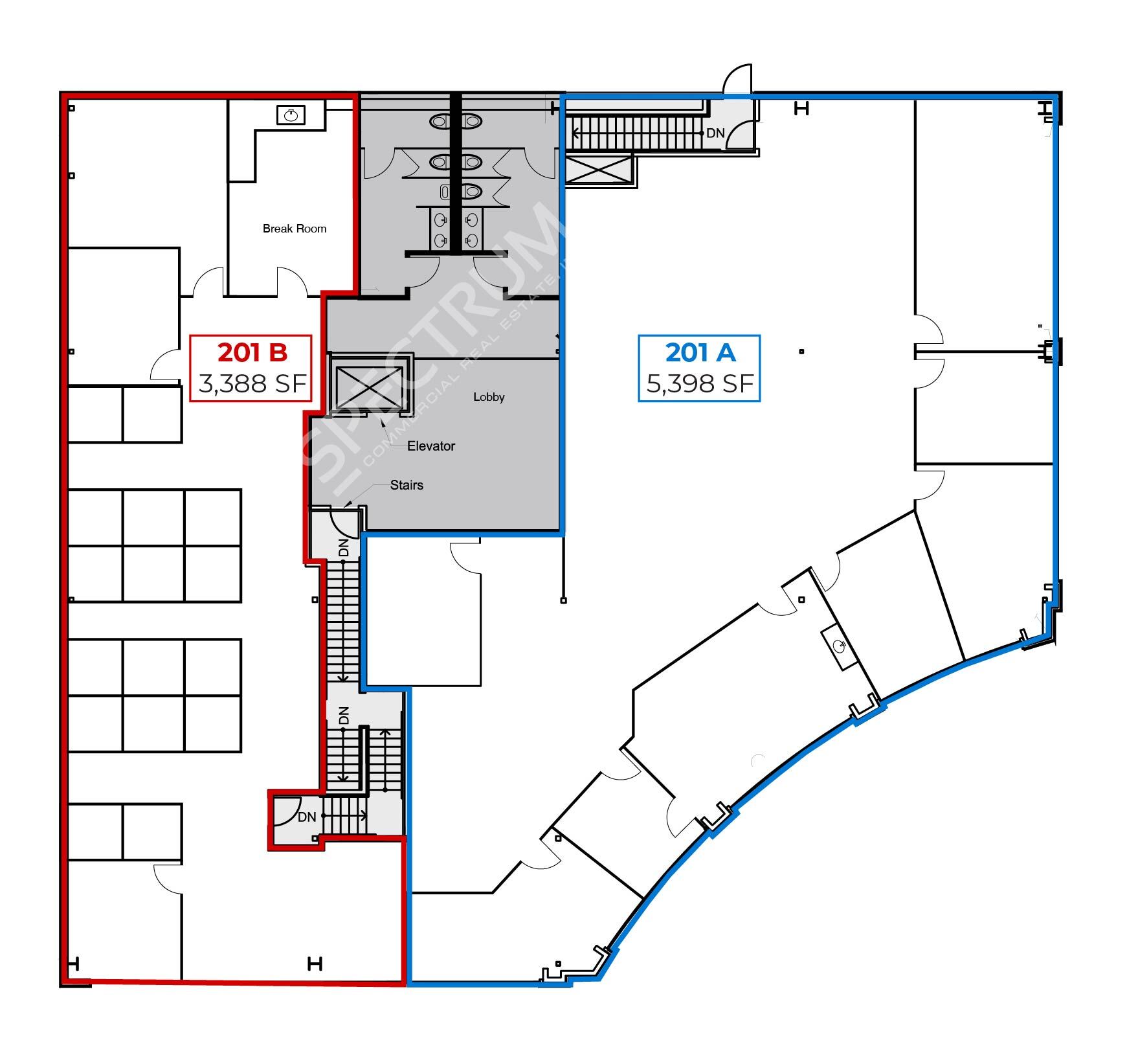 24251 Town Center Dr, Valencia, CA à louer Plan d’étage– Image 1 sur 1