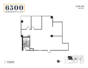 6500 Greenville Ave, Dallas, TX à louer Plan d’étage– Image 1 sur 1