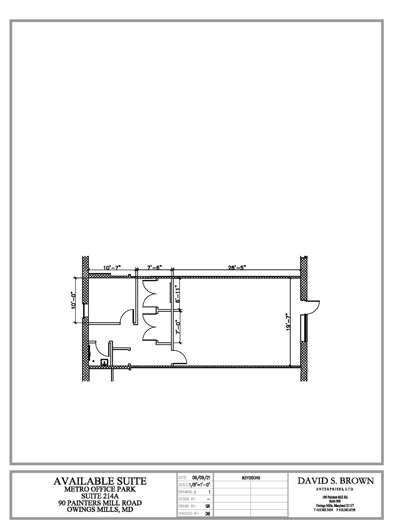 90 Painters Mill Rd, Owings Mills, MD à louer Plan d’étage– Image 1 sur 1