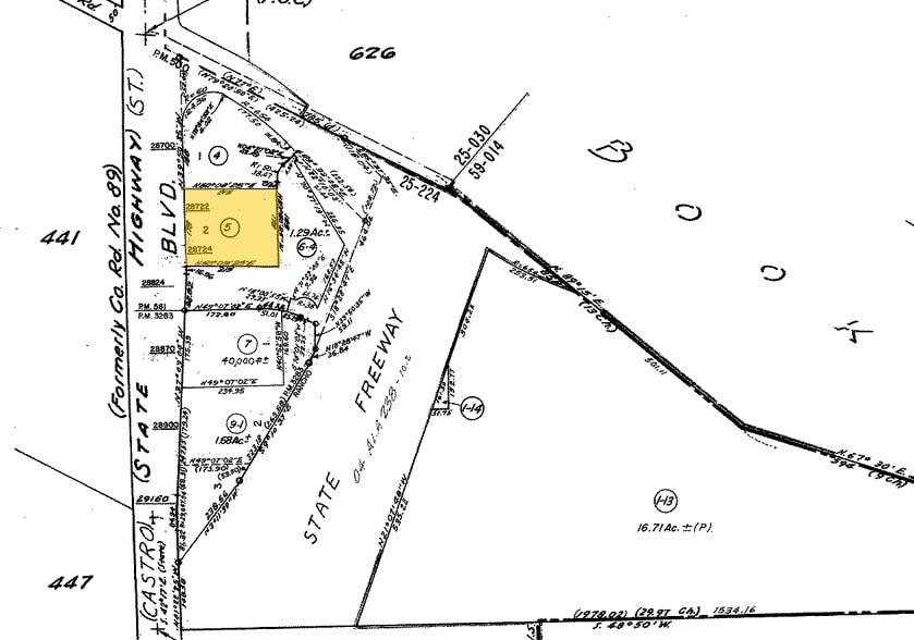 28722-28728 Mission Blvd, Hayward, CA à louer - Plan cadastral – Image 3 sur 9