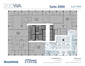 200 W Adams St, Chicago, IL à louer Plan d’étage– Image 1 sur 1