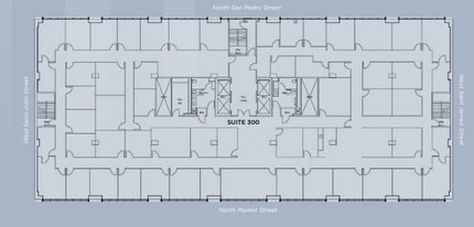 111 W Saint John St, San Jose, CA à louer Plan d’étage– Image 1 sur 1