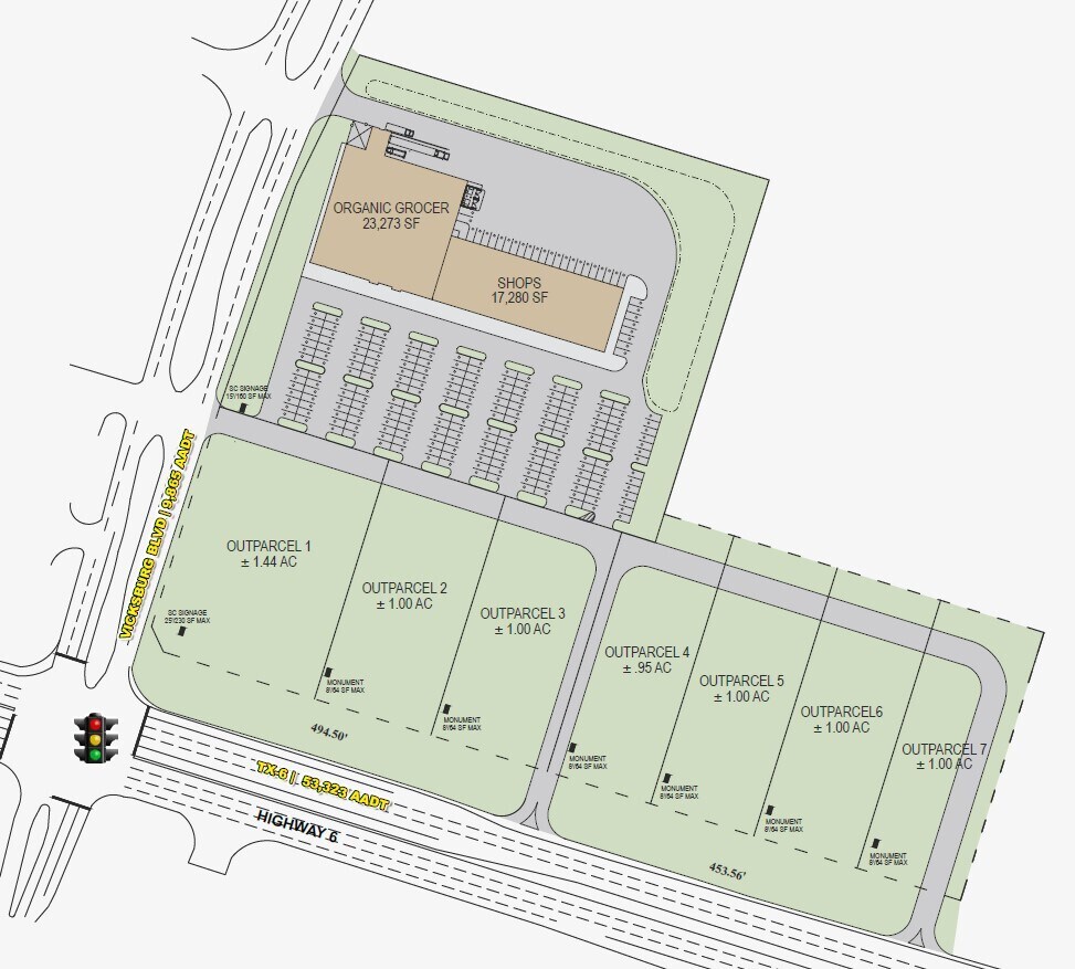 TX Highway 6 Hwy, Missouri City, TX à louer Plan de site– Image 1 sur 4