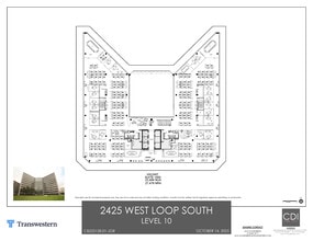 2425 West Loop South, Houston, TX à louer Plan d’étage– Image 1 sur 1