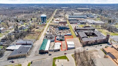 2419 E Michigan Ave, Jackson, MI - VUE AÉRIENNE vue de carte