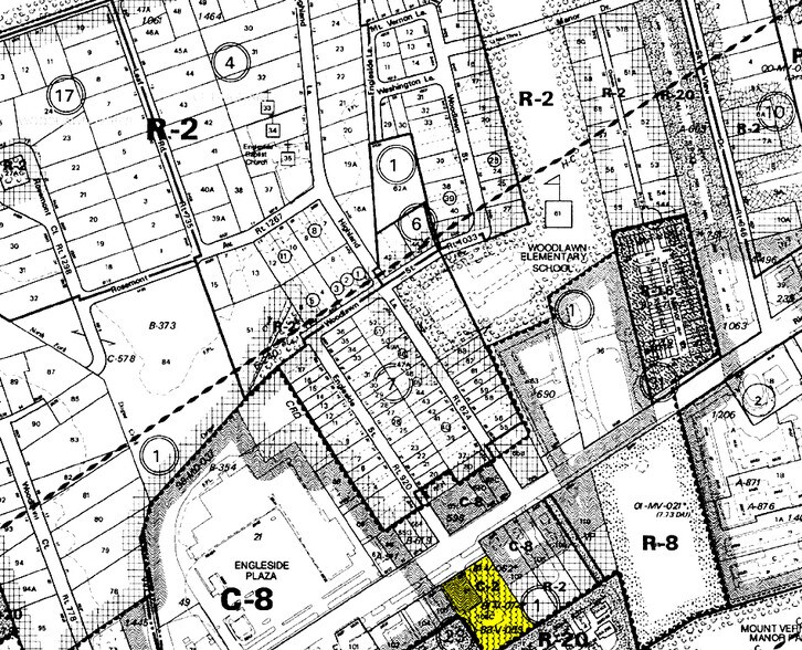 8627-8639 Engleside Office Park, Alexandria, VA à louer - Plan cadastral – Image 3 sur 7