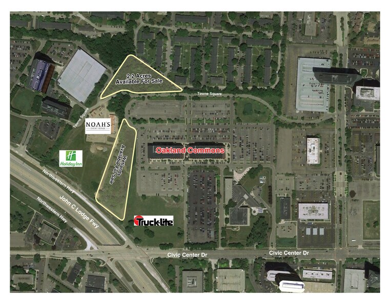 20800 Civic Center Dr, Southfield, MI à vendre - Photo de l’immeuble – Image 1 sur 1