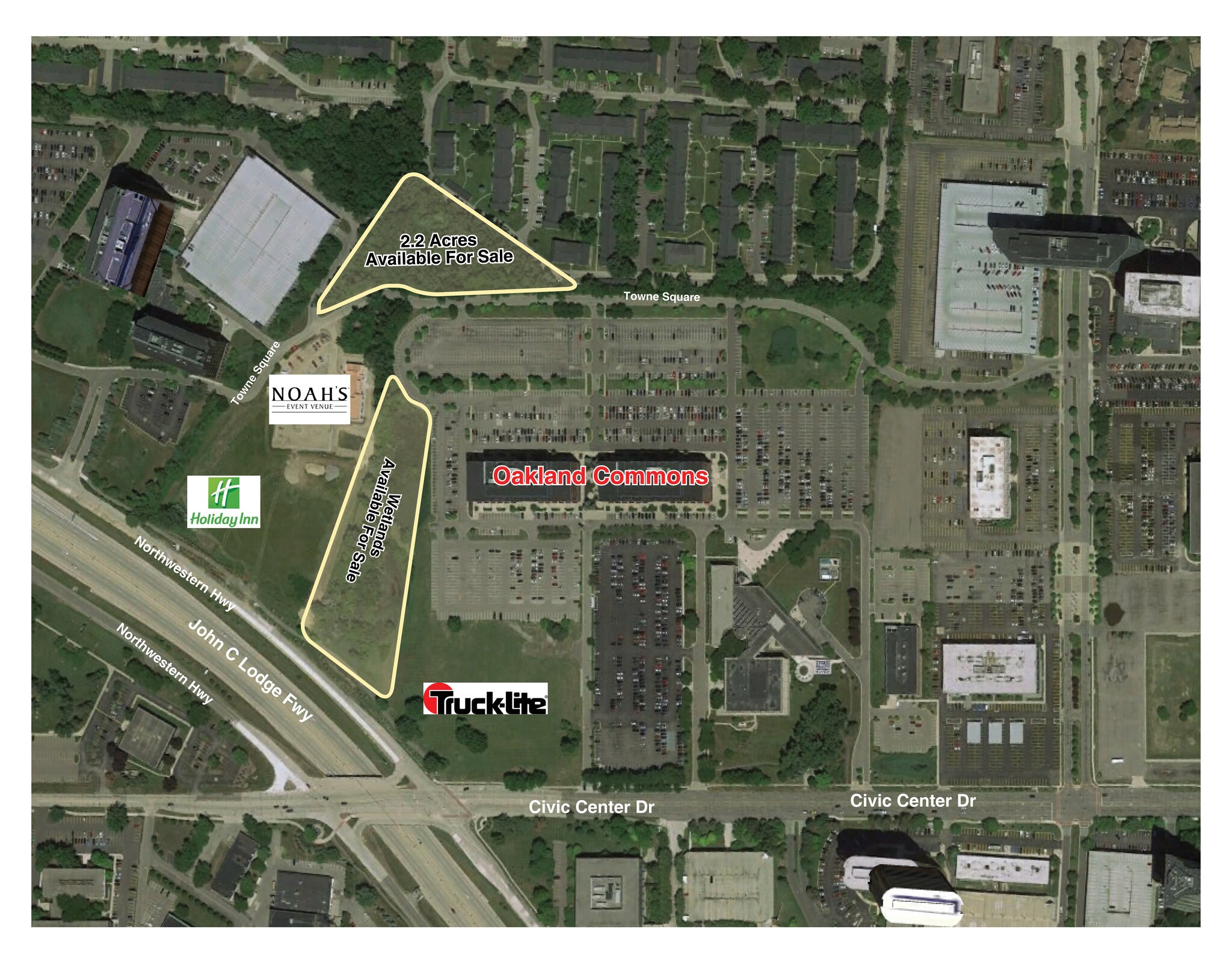 20800 Civic Center Dr, Southfield, MI à vendre Photo de l’immeuble– Image 1 sur 2