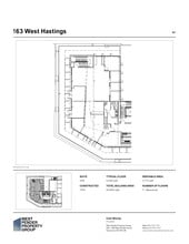 163 W Hastings St, Vancouver, BC à louer Plan de site– Image 1 sur 7