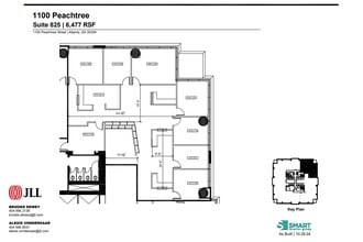 1100 Peachtree St Ne, Atlanta, GA à louer Plan d’étage– Image 1 sur 1