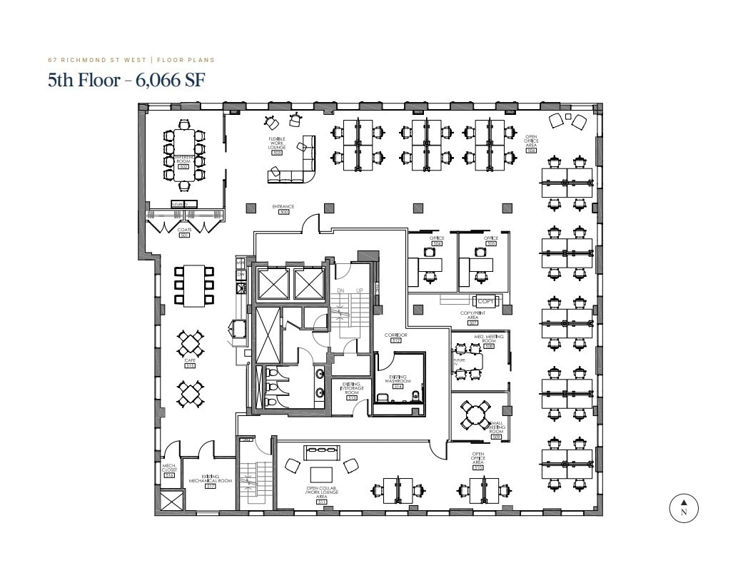 67 Richmond St W, Toronto, ON à louer Plan d’étage– Image 1 sur 1