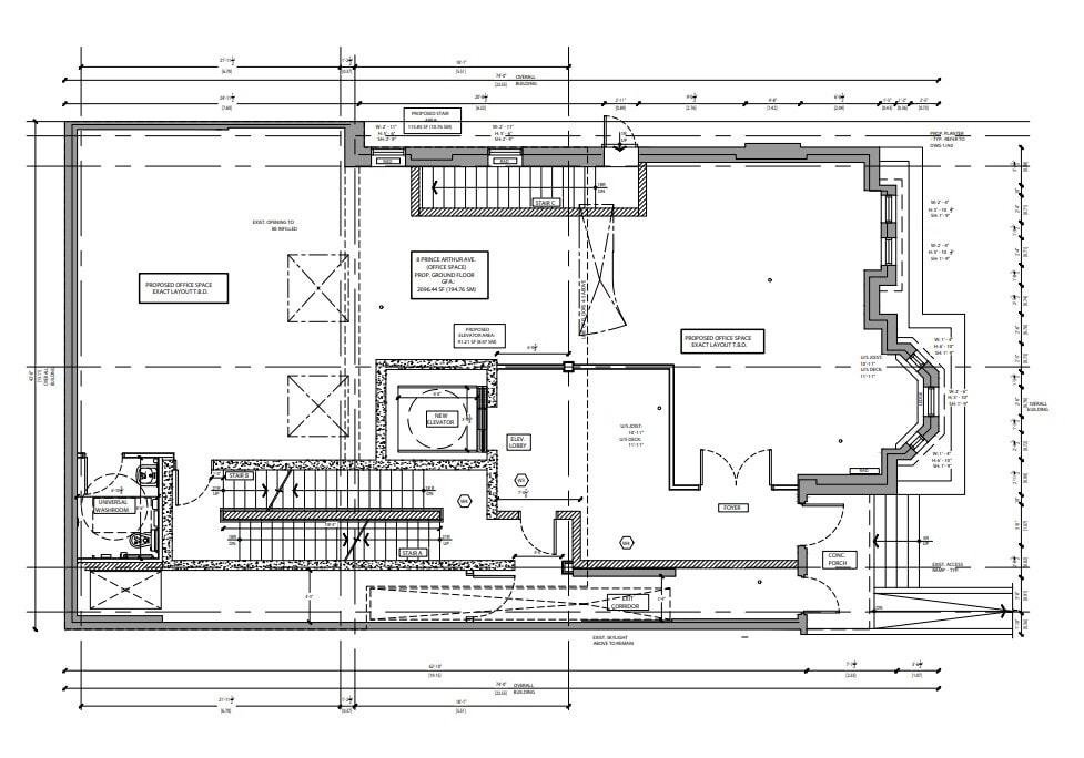 8 Prince Arthur Av, Toronto, ON à louer Plan d’étage– Image 1 sur 1