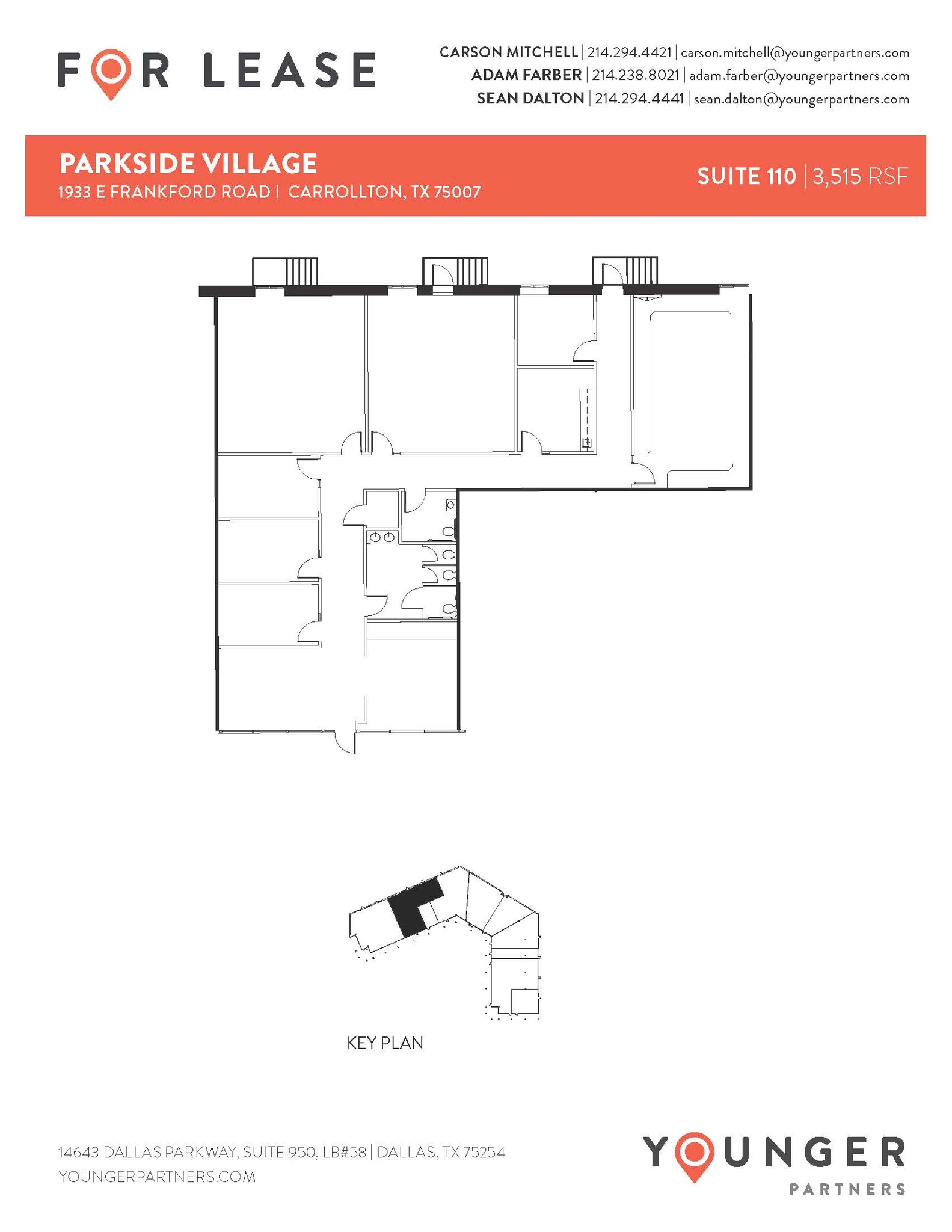 1933 E Frankford Rd, Carrollton, TX à vendre Plan d’étage– Image 1 sur 1