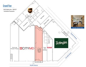5616-5630 Myrtle Ave, Ridgewood, NY à louer Plan d’étage– Image 1 sur 1