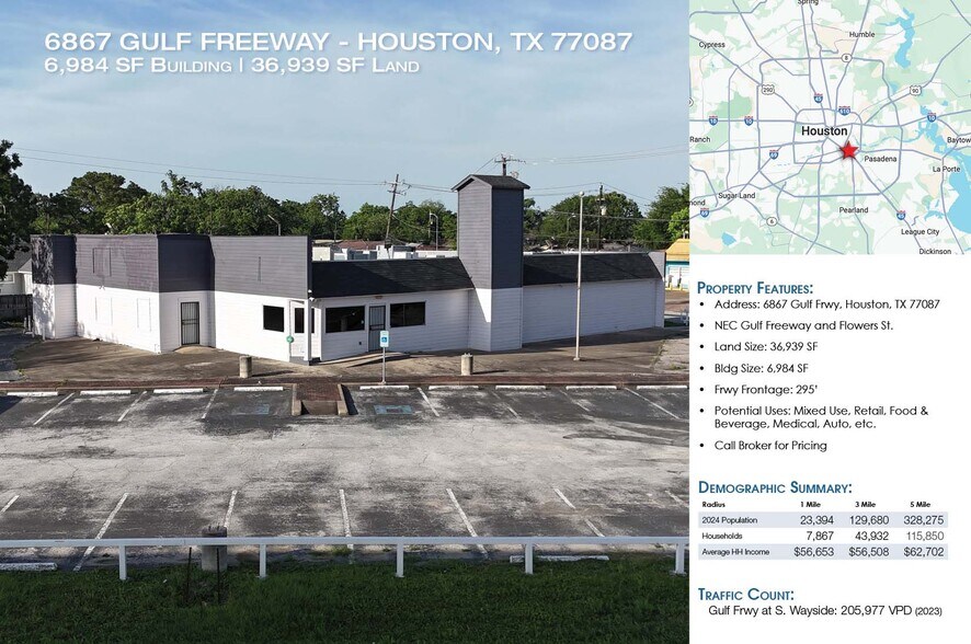 6867 Gulf Fwy, Houston, TX à vendre - Photo de l’immeuble – Image 3 sur 3