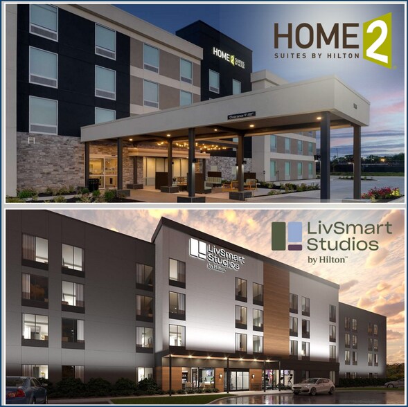 Hilton Dual-Brand Portfolio Kokomo, IN portefeuille de 2 biens à vendre sur LoopNet.fr - Photo de l’immeuble – Image 3 sur 3