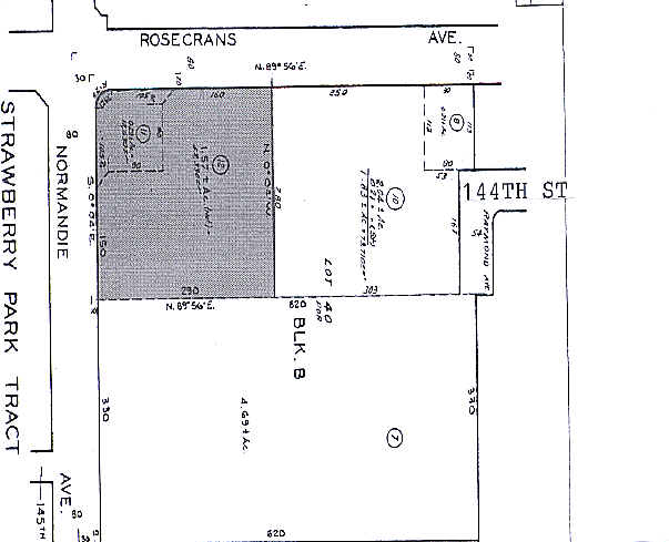 1312-1336 W Rosecrans Ave, Gardena, CA à louer - Plan cadastral – Image 2 sur 31