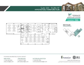 5575 DTC Pky, Greenwood Village, CO à louer Plan d’étage– Image 2 sur 2