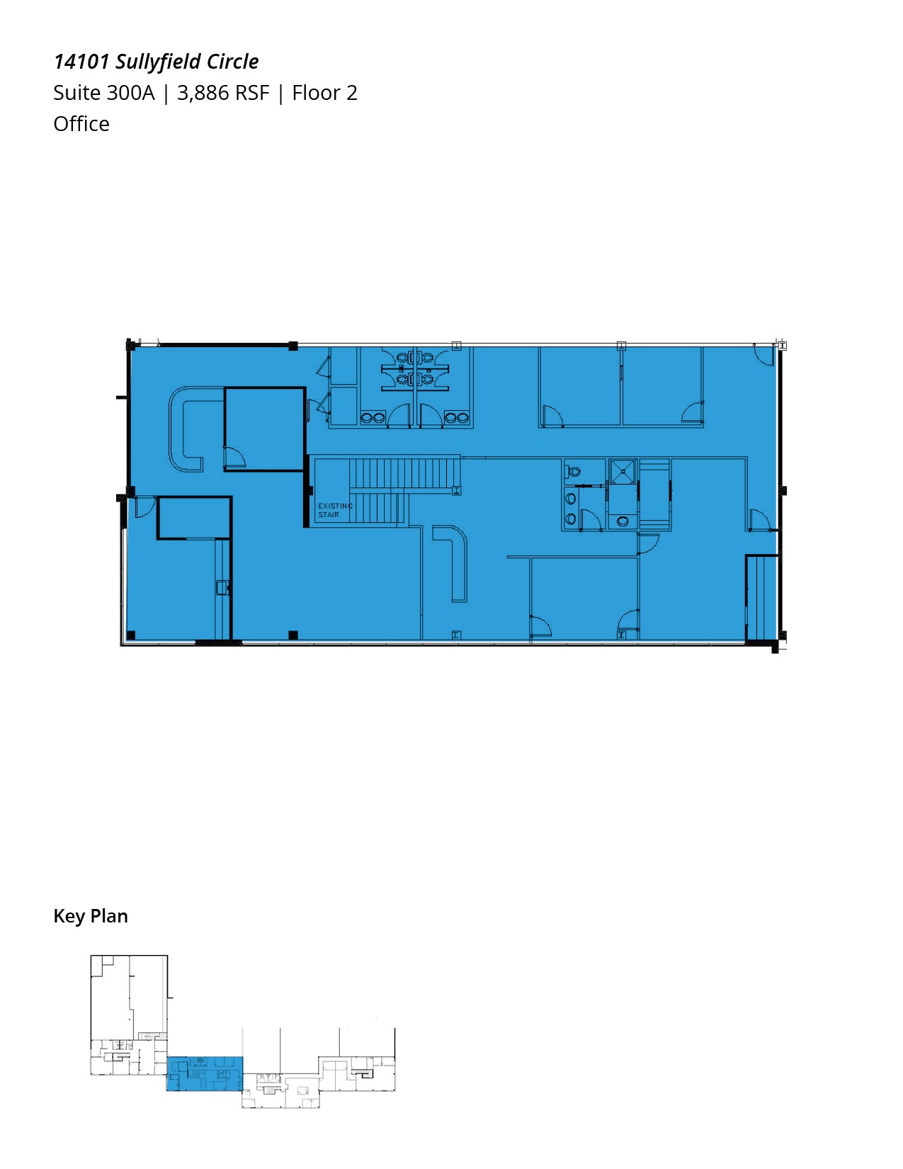 14101 Sullyfield Cir, Chantilly, VA à louer Plan d’étage– Image 1 sur 1