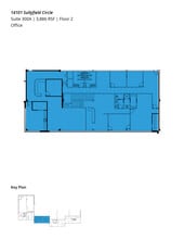 14101 Sullyfield Cir, Chantilly, VA à louer Plan d’étage– Image 1 sur 1