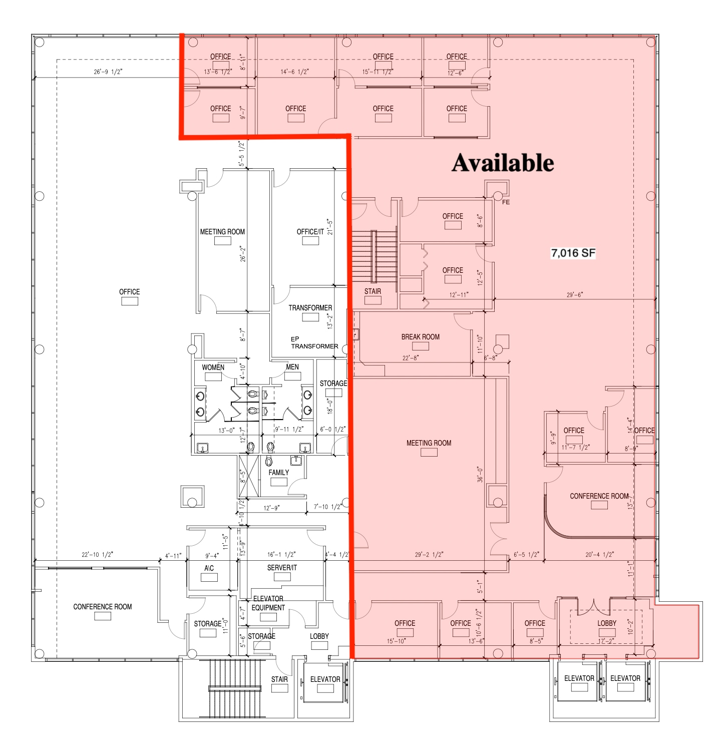 709 S Harbor City Blvd, Melbourne, FL à louer Plan d’étage– Image 1 sur 1