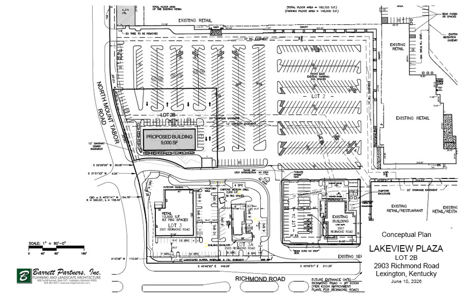 2907-2909 Richmond Rd, Lexington, KY à louer - Photo de l’immeuble – Image 2 sur 6