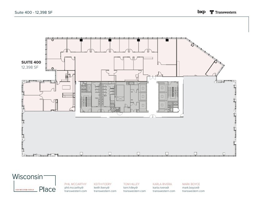 5404 Wisconsin Ave, Chevy Chase, MD à louer Plan d’étage– Image 1 sur 1