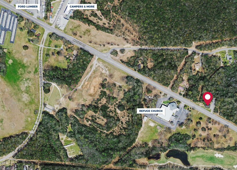 6100 Moffett Rd, Mobile, AL à vendre - Aérien – Image 3 sur 7