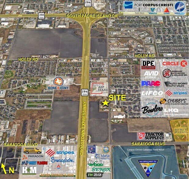 6161 Ayers St, Corpus Christi, TX à vendre - Photo de l’immeuble – Image 3 sur 3