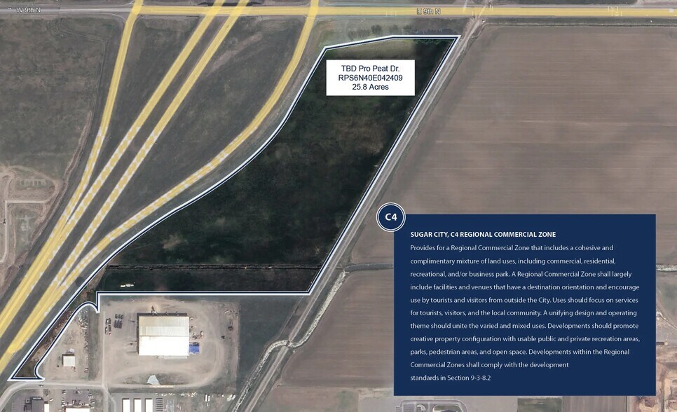 TBD Pro Peat Dr, Sugar City, ID à vendre - Aérien – Image 2 sur 4