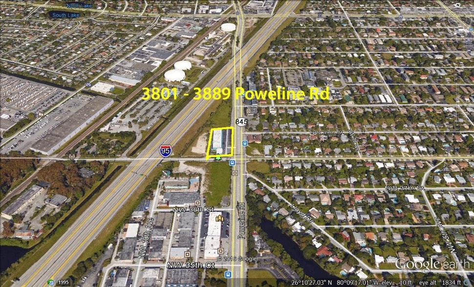 3809 Powerline Rd, Oakland Park, FL à louer - Photo de l’immeuble – Image 3 sur 4
