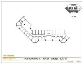 3495 Piedmont Rd NE, Atlanta, GA à louer Plan d’étage– Image 1 sur 1