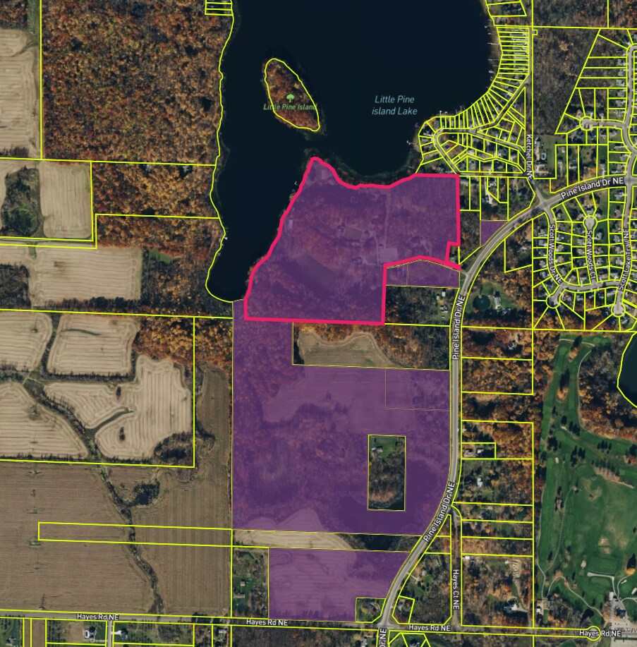 500 Willow Walk Cir NE, Comstock Park, MI à vendre Aérien– Image 1 sur 8