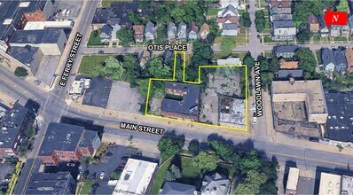 1499-1501 Main St, Buffalo, NY - Vue aérienne vue de carte
