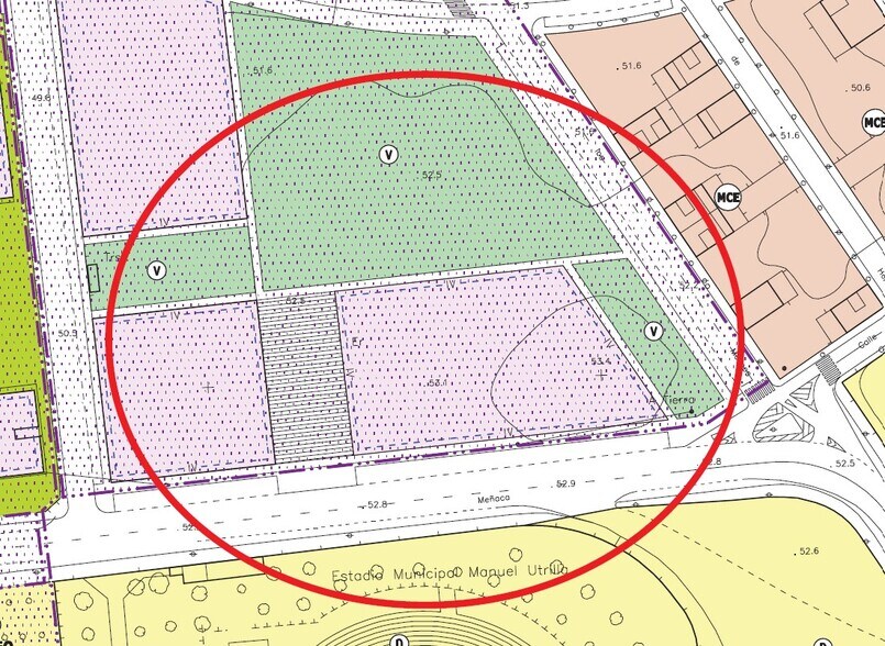 Calle Meñaca, 3, Dos Hermanas, Sevilla à vendre - Plan cadastral – Image 2 sur 2