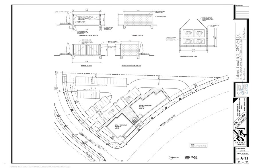 14788 Berry Valley Rd SE, Yelm, WA à vendre - Plan de site – Image 2 sur 2