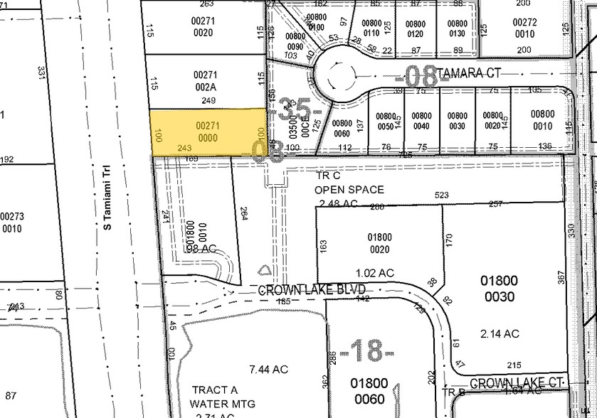 27835 S Tamiami Trl, Bonita Springs, FL à vendre - Plan cadastral – Image 2 sur 2