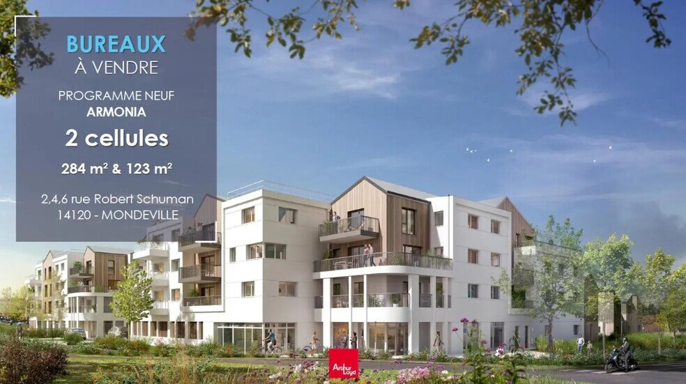 Bureau dans Mondeville à vendre - Photo de l’immeuble – Image 2 sur 3