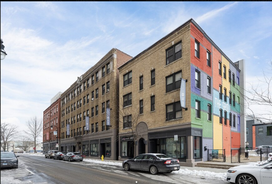 8-16 Portland St, Worcester, MA à louer - Photo de l’immeuble – Image 1 sur 3