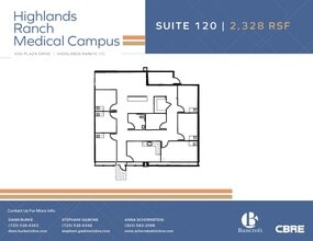 630 Plaza Dr, Highlands Ranch, CO à louer Plan d’étage– Image 1 sur 1