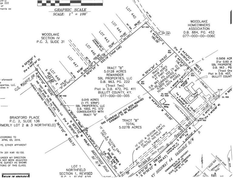 9750 Highway 44 E, Mount Washington, KY à louer - Plan de site – Image 2 sur 3