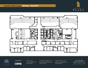 201 S College St, Charlotte, NC à louer Plan d’étage– Image 2 sur 2