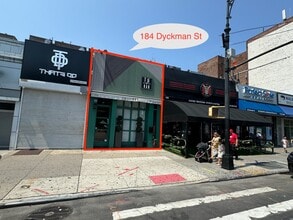 184-186 Dyckman St, New York, NY à louer Photo de l’immeuble– Image 1 sur 20