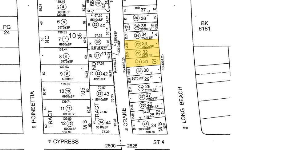 603-607 S Long Beach Blvd, Compton, CA à louer - Plan cadastral – Image 2 sur 13