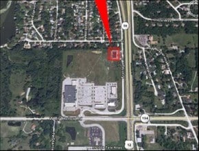 1222 S Route 12, Fox Lake, IL - Vue aérienne vue de carte