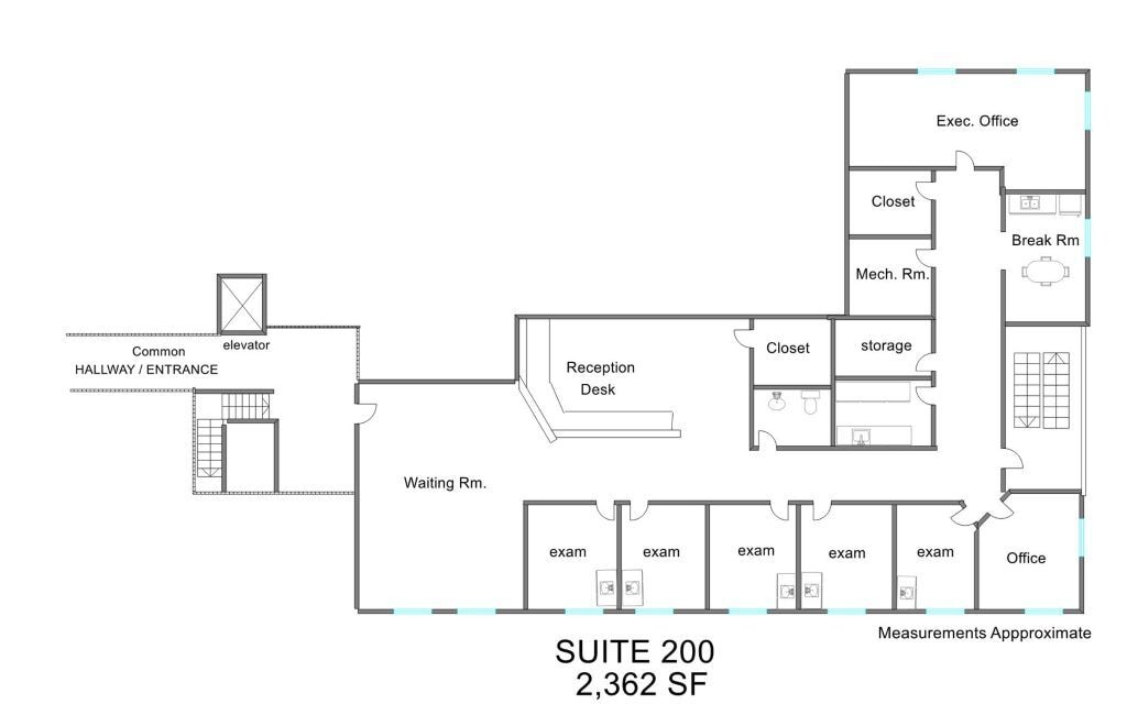 1530 N Randall Rd, Elgin, IL à louer Plan d’étage– Image 1 sur 10