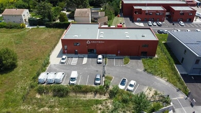 Taillades - VUE AÉRIENNE vue de carte